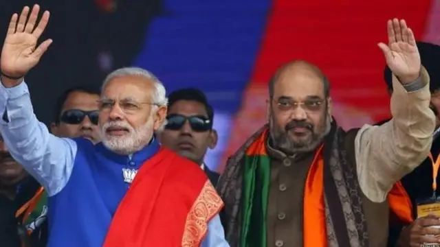 नरेंद्र मोदी और अमित शाह