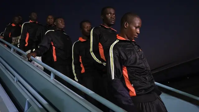 Ụmụafọ Naịjirịa esi mba Libya tụbata