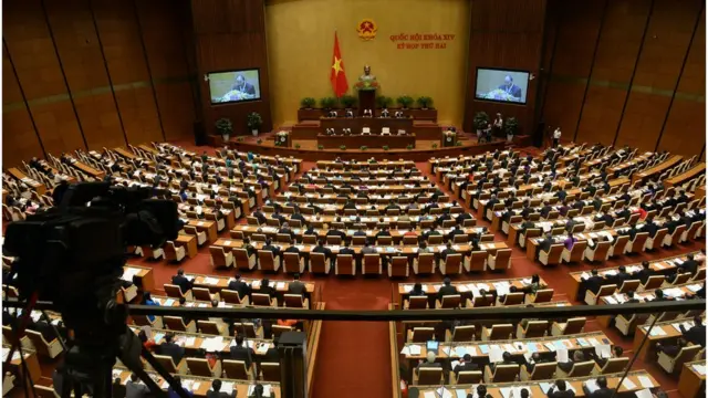 Toàn cảnh kỳ họp Quốc hội tháng 10/2016.