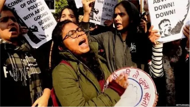 जेएनयू हिंसा