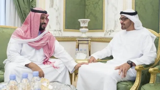 ولیعهد عربستان و امارات