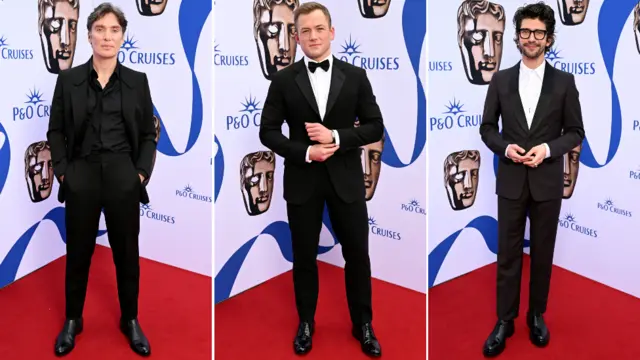 من اليسار إلى اليمين: كيليان مورفي، تارون إيجرتون، بن ويشو