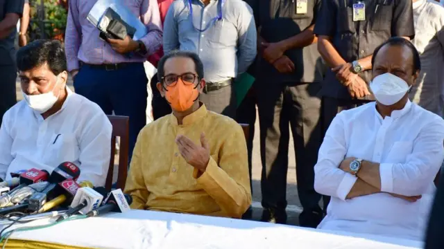 महाविकास आघाडी, उद्धव ठाकरे, शरद पवार, अजित पवार