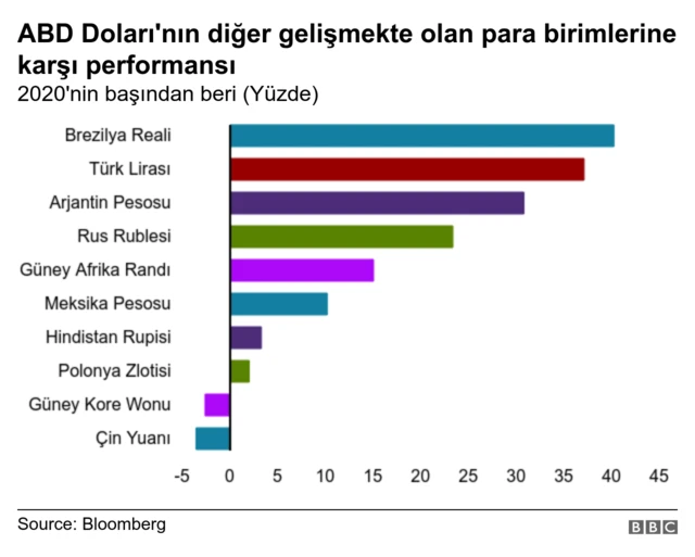 Dolar bu hafta açıklanacak veriler öncesinde önemli piyasa paraları karşısında değer kaybetti. Türk Lirası ise dolara karşı düşmeye devam ederek diğer gelişmekte olan para birimlerinden negatif ayrışıyor.