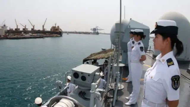 ሓይሊ ባሕና ቻይና ኣብ ጁቡቲ