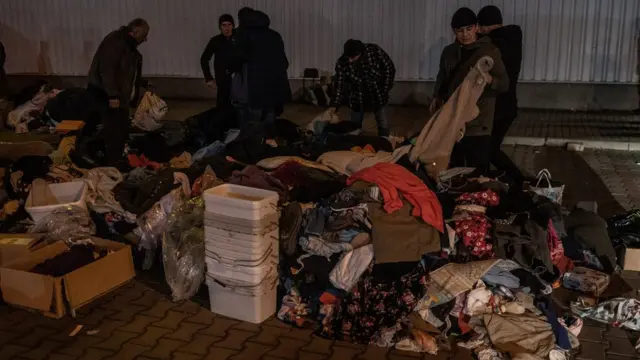 Вещи для беженцев