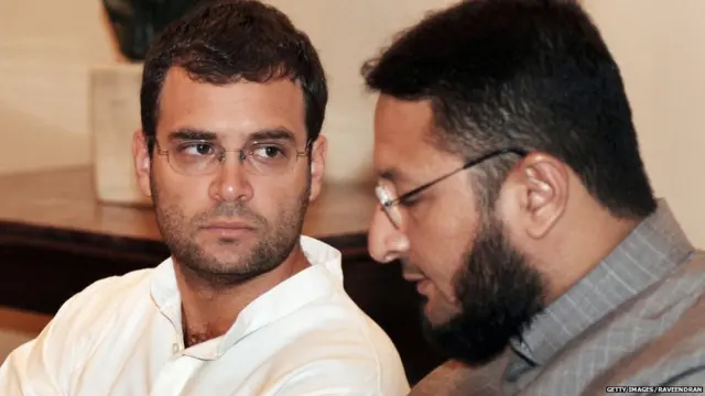 RAHUL Gandhi and Owaisi