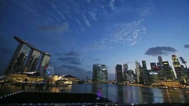 Singapore skyline