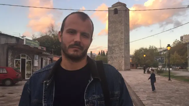 Координатор черногорского движения "Нет войне - нет НАТО" Игорь Дамьянович