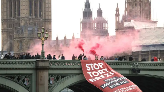 معترضان برگزیت