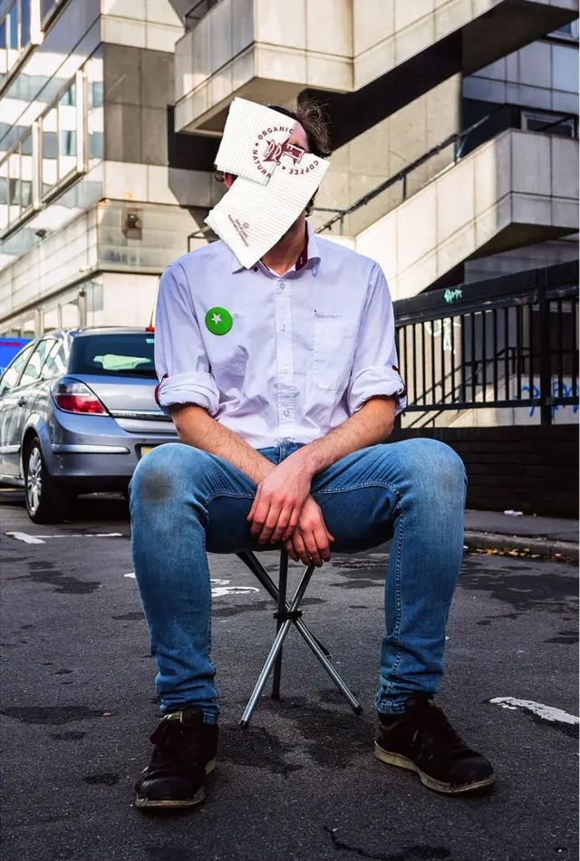 Fotomontaža radnika