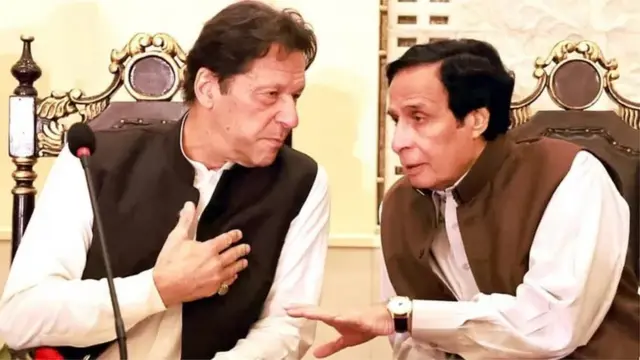 پرویز الہی، عمران خان