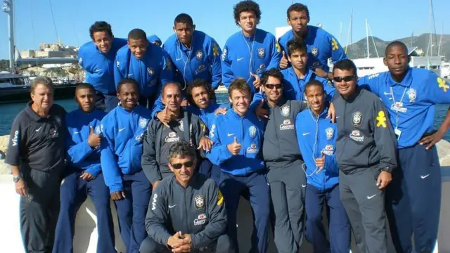 Time brasileiro sub-17 há nove anos