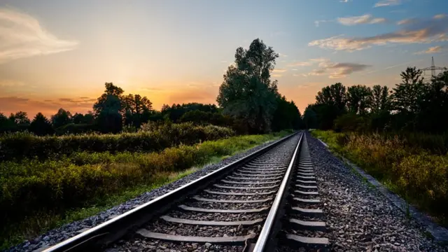 Vías de tren.