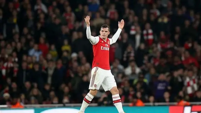 Granit Xhaka, Arsenal vs Crystal Palace