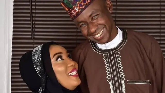 Ishaq Sidi Ishaq and wife