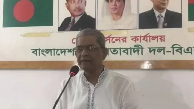 মির্জা ফখরুল ইসলাম আলমগীর, বিএনপি মহাসচিব। (ফাইল ফটো)