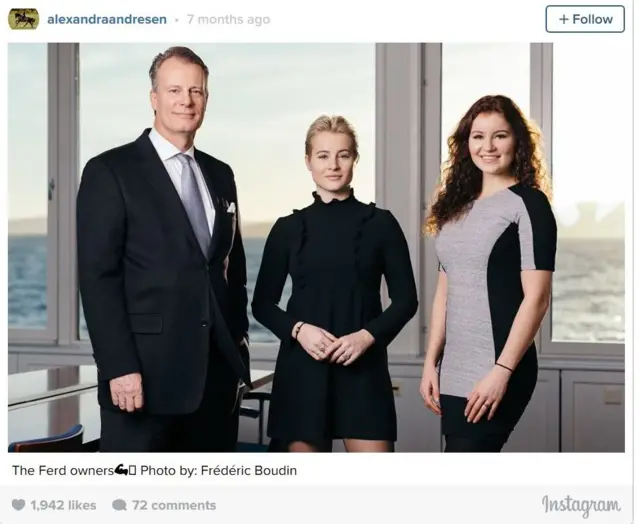 Alexandra y Katharina Andresen