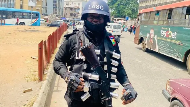 Lekki Toll Gate Lagos Nigeria [EndSARS protest]
