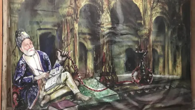 غالب اور حقہ