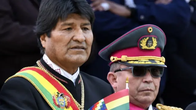 Evo Morales.