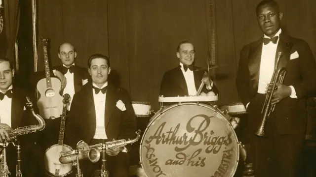 Un de ses orchestres à Vienne en 1925