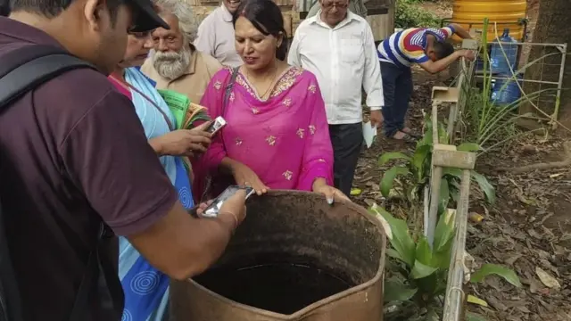 जमेको पानी