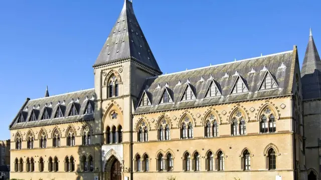 Вход в Музей Питт-Риверса спрятан на задах Оксфордского музея естественной истории