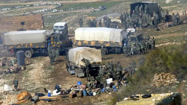 সিরীয় বাহিনী লেবানন ছেড়ে যাবার অপেক্ষায়