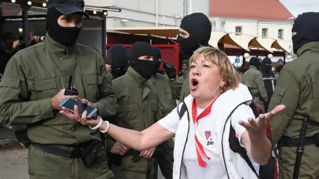 протесты в минске