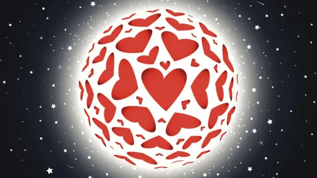 Planeta de corazones
