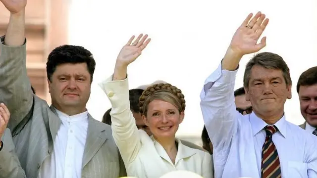 Петро Порошенко, Юлія Тимошенко, Віктор Ющенко