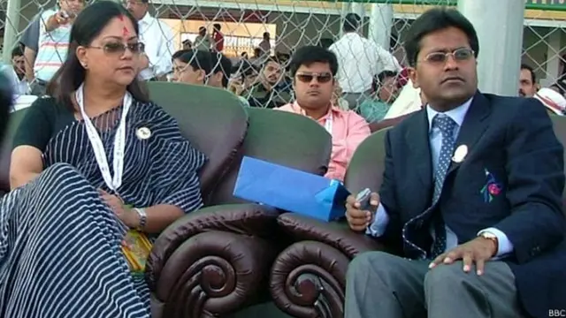 ललित मोदी वसुंधरा राजे