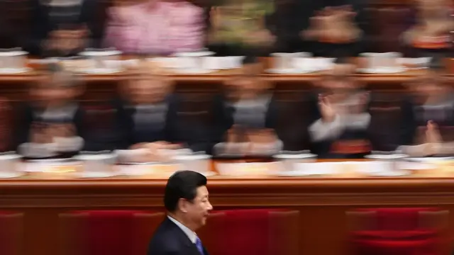 2013年,两会上的习近平