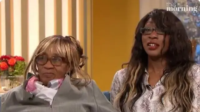 Delsie Gayle y su hija Carol