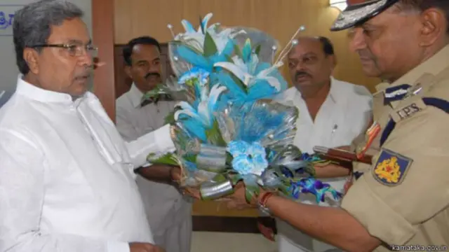 कर्नाटक के मुख्यमंत्री सिद्धारमैया