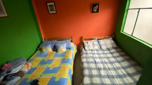 El cuarto de la familia Martínez-Henao.