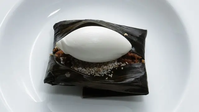 Platillo elaborado por Olvera.