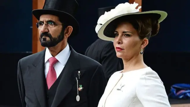 দুবাইয়ের শাসক শেখ মোহাম্মদ এবং সাবেক স্ত্রী প্রিন্সেস হায়া