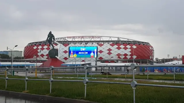 Le stade du Spartak de Moscou, théâtre prochain du Match Pologne Sénégal (le 19 juin)