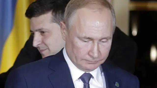 Зеленський і Путін