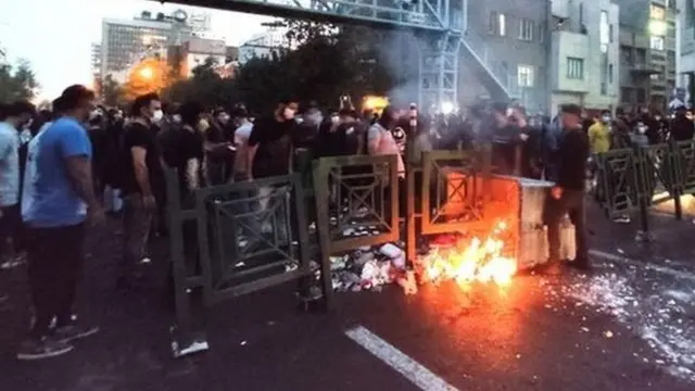 Protests in Tehran (21/09/22)