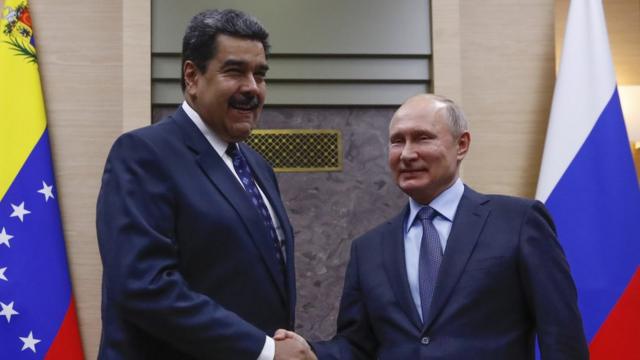 Maduro y Putin.