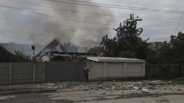 قصف متواصل على ليسيشانسك.