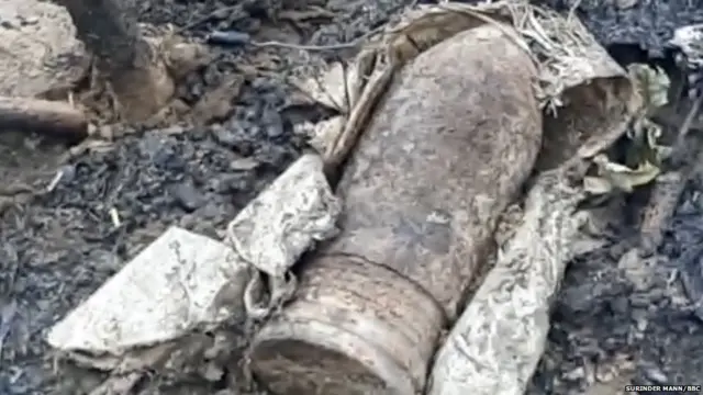 ਮੋਗਾ, ਮੋਰਟਾਰ ਸ਼ੈੱਲ