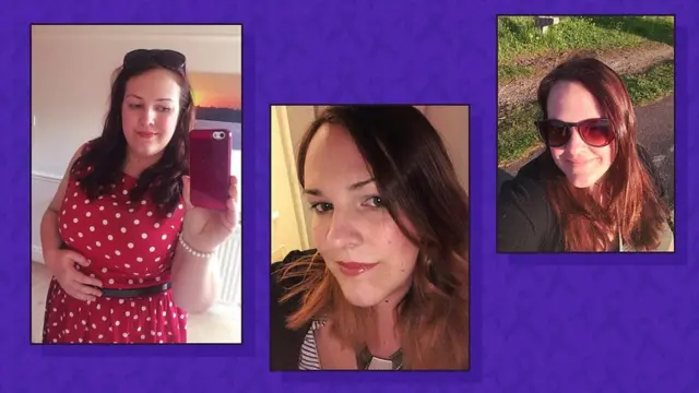 Distintas fotografías de Becky.