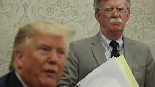Trump y Bolton