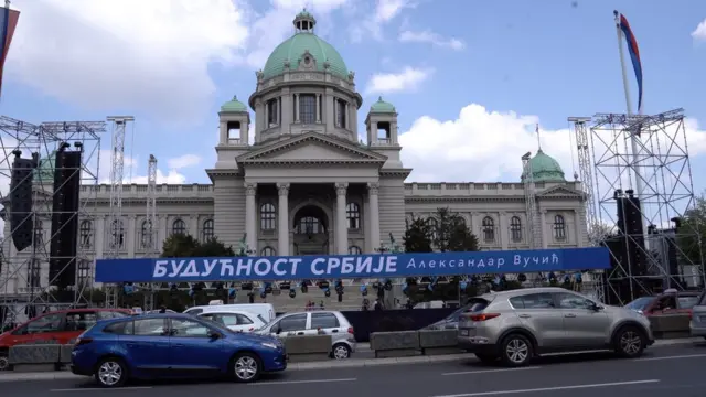 Pripreme za miting 19. aprila