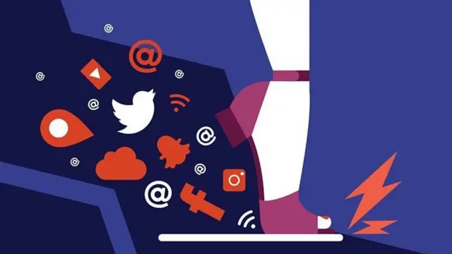 گرافیک طرح ها و علائم شبکه های اجتماعی