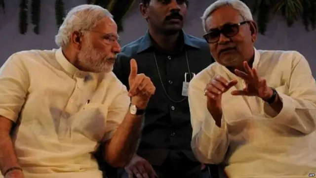 नरेंद्र मोदी, नीतीश